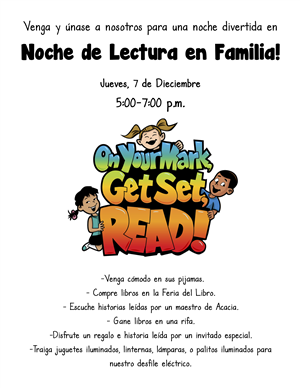 Reading Night Spanish 